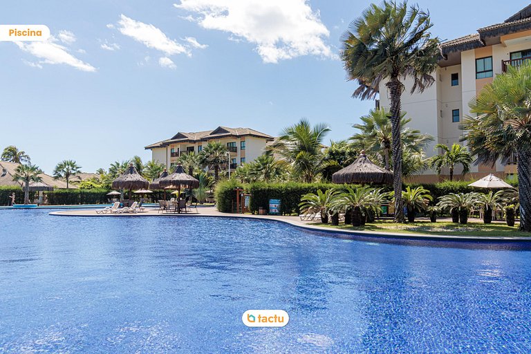 Bangalô térreo de 69 m2 com vista para o mar no VG Sun Cumbu