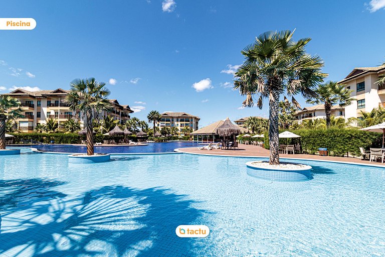 Bangalô térreo de 69 m2 com vista para o mar no VG Sun Cumbu
