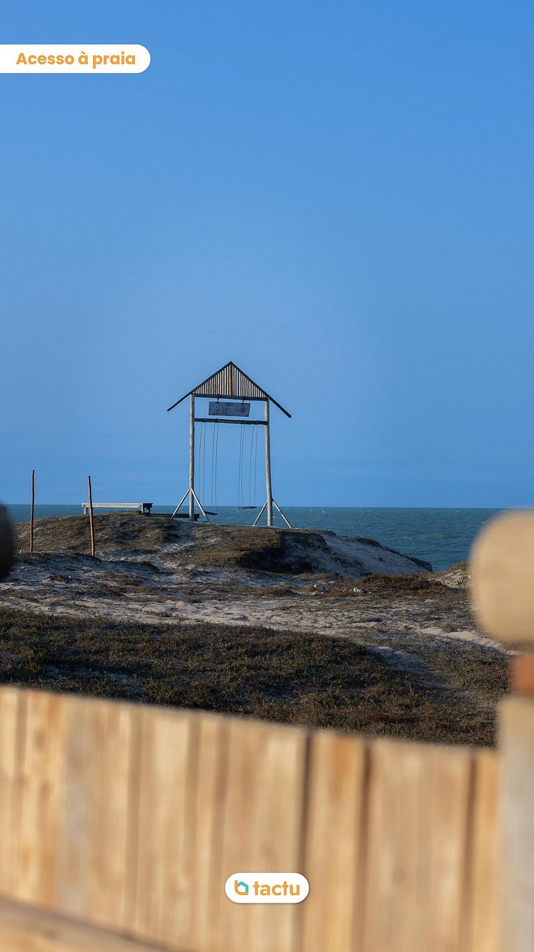 Casa Frente Vista Mar Fortim Ceará Luxosa com 6 Quartos Kite