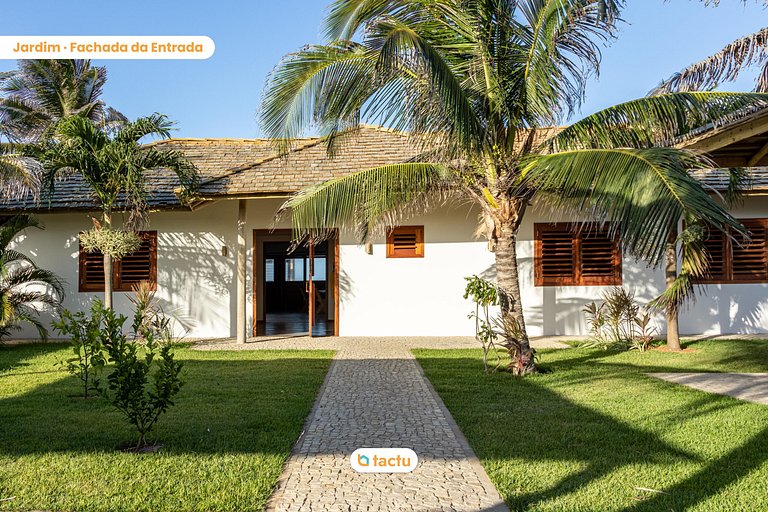 Casa Frente Vista Mar Fortim Ceará Luxosa com 6 Quartos Kite