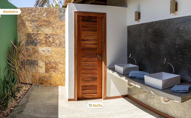 Casa Frente Vista Mar Fortim Ceará Luxosa com 6 Quartos Kite