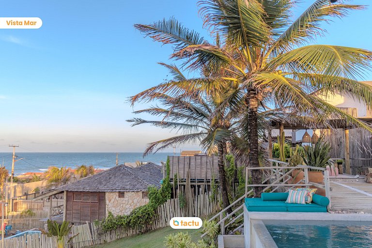 Casa Desert Point na Taíba com vista para o mar