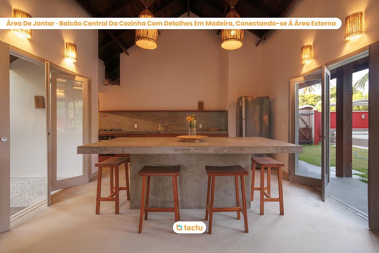 Maison de luxe au centre de Fortim, Pontal do Maceió