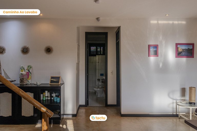 Casa Gracinda, com enorme piscina e jardim em Fortim