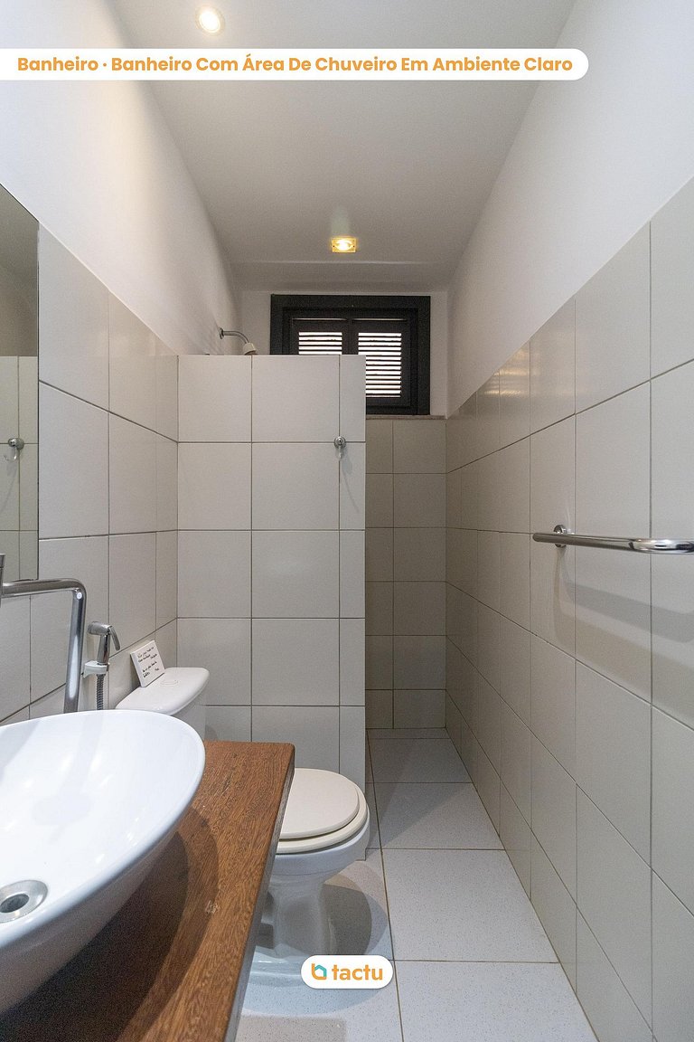 Casa Gracinda, com enorme piscina e jardim em Fortim